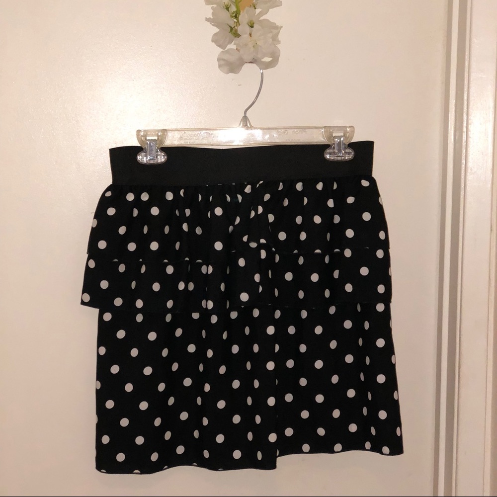 Polka dot skirt